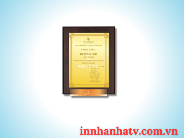 Bảng Vinh Danh Mạ Vàng 