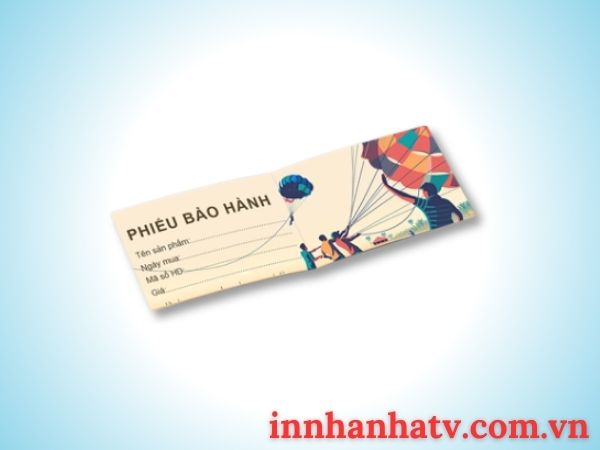 phiếu bảo hành gấp đôi