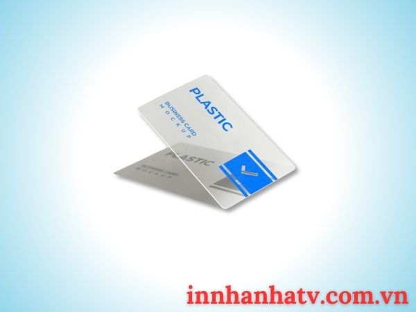 thẻ nhựa trong