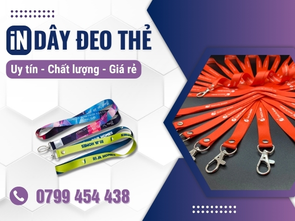 Dịch vụ in dây đeo thẻ tại Huê nhanh nhất chỉ có ở đây