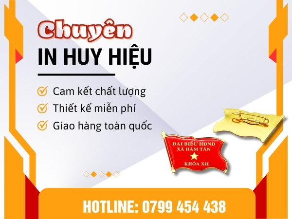 Dịch vụ thiết kế và in huy hiệu tại Quảng Trị ưu đãi hấp dẫn